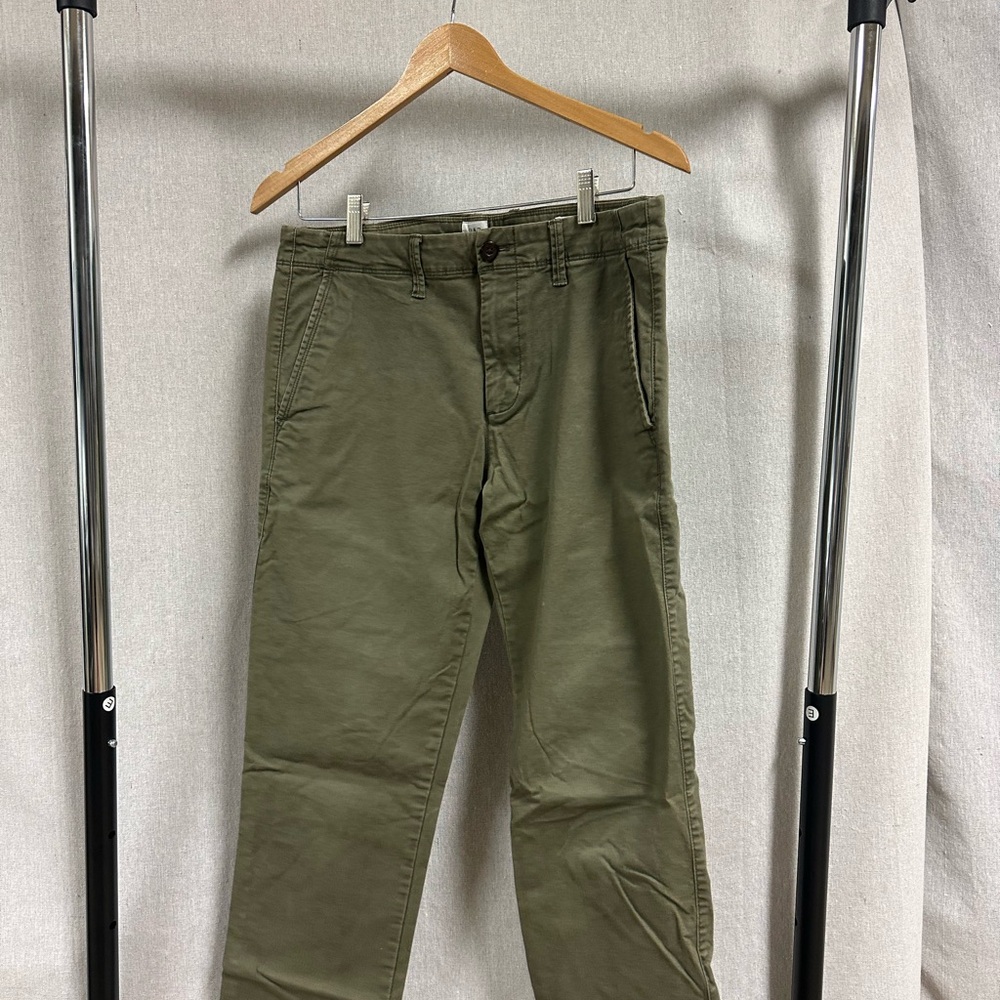 GAP Green Chinos Classic Cotton Twill